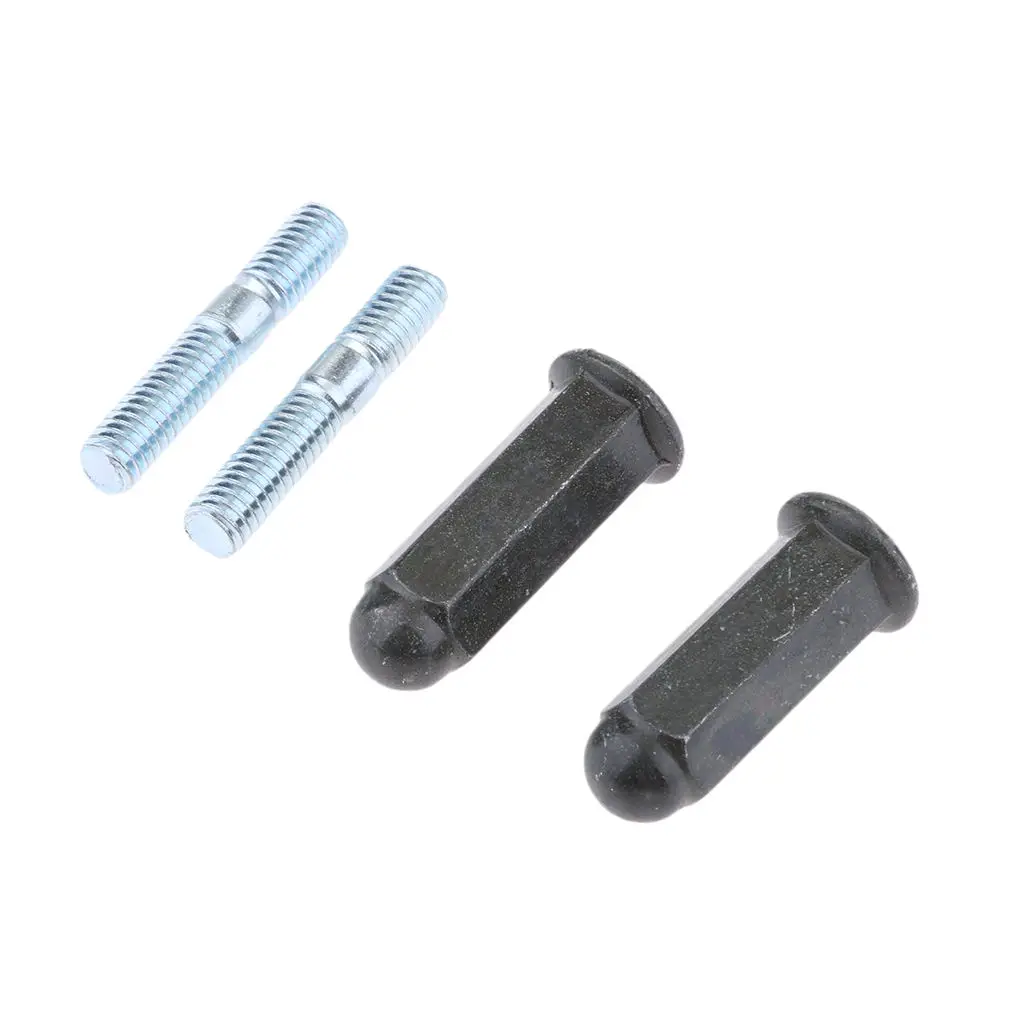 Pit Bike Exhaust Stud Nuts M6 Bolts Set For 110 125 140 160 200cc Pitbike High Quality Metal