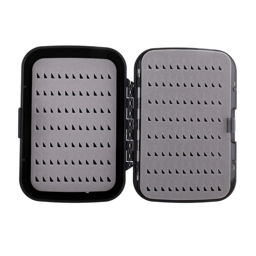 Waterproof Storage Baits Hooks Box Fly Fishing Double Side Lures Flies Box