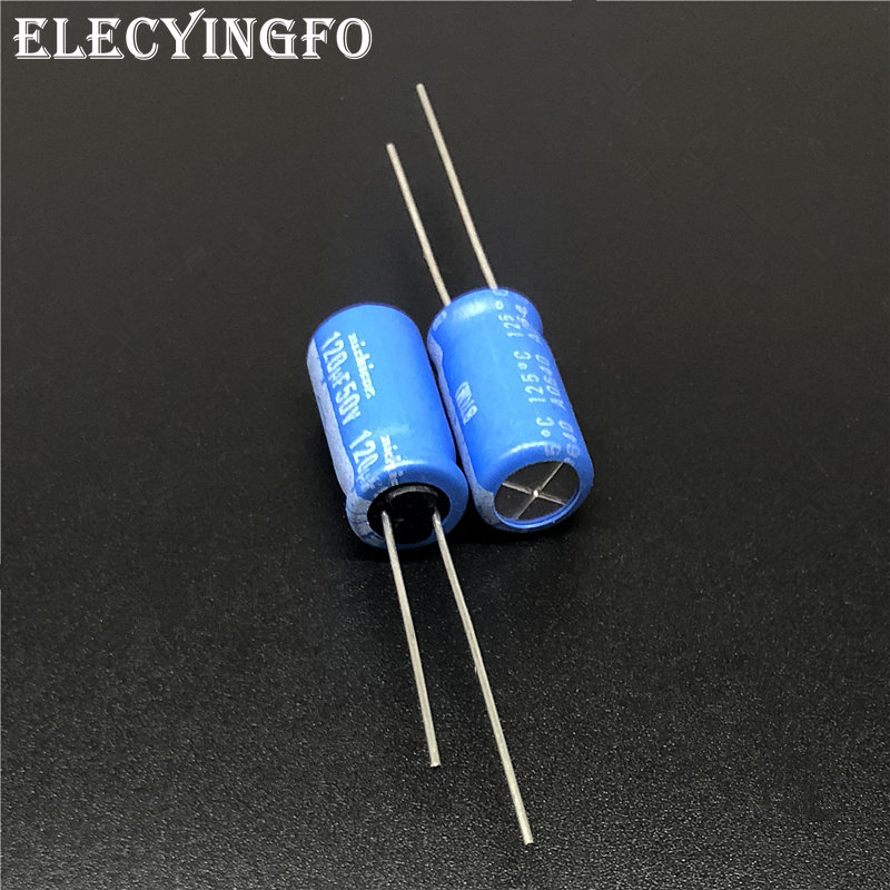 10 stücke 120uF 50V NICHICON BT Serie 8x16mm Hoch zuverlässige zuverlässigkeit 50V120uF Aluminium-elektrolytkondensator – Detail 1