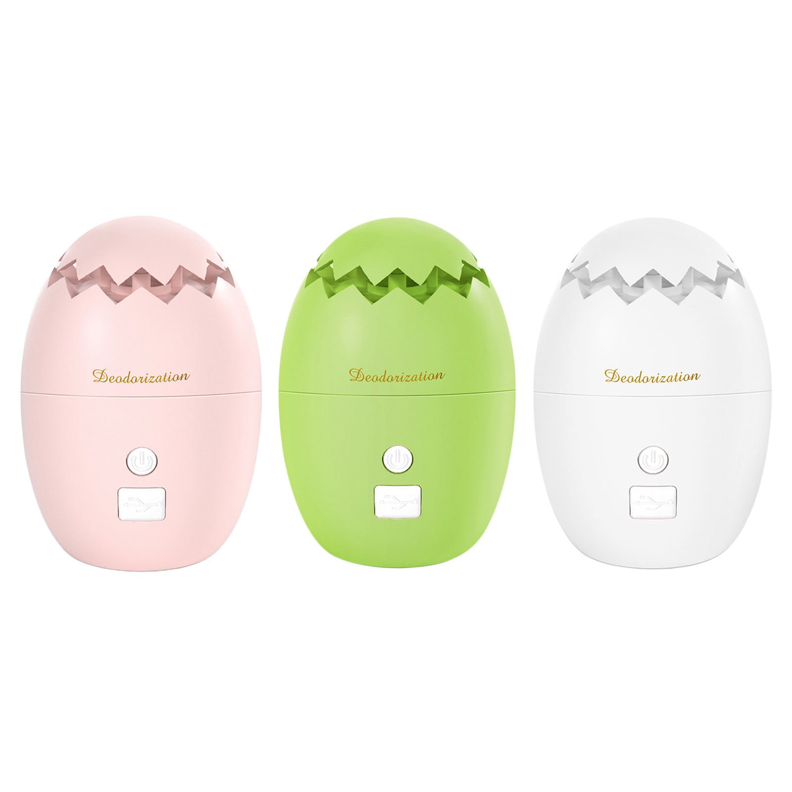 Ozone Refrigerator Air Purifier, Fridge Sterilizing Deodorizer, Mini Odor Air Fresher for Freezer, Cabinet, Wardrobe