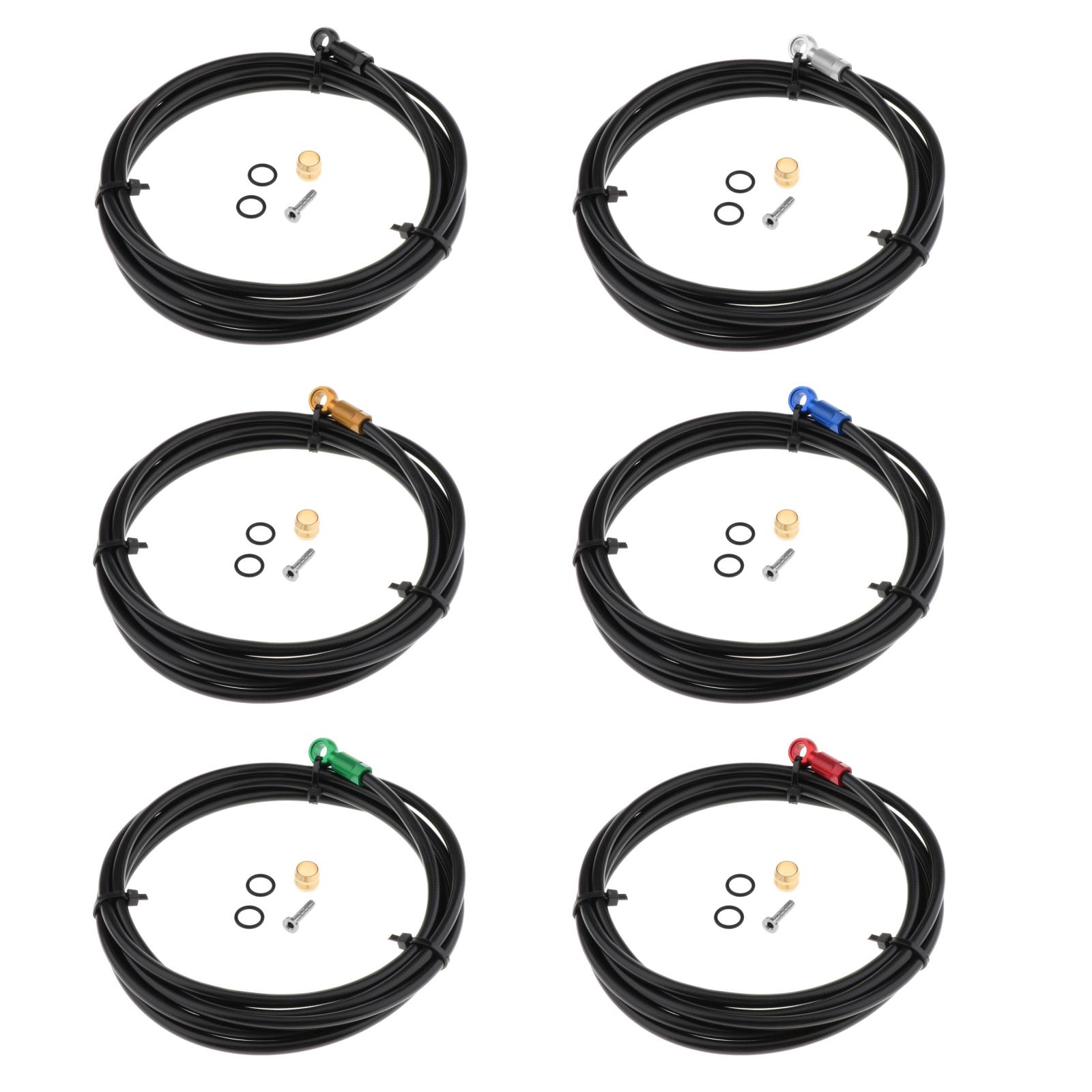 2000mm Bicycle Hydraulic Disc Brake Hose Kit for BH90 System Oliver Inserts Bike Brake Repair Component Accessory
