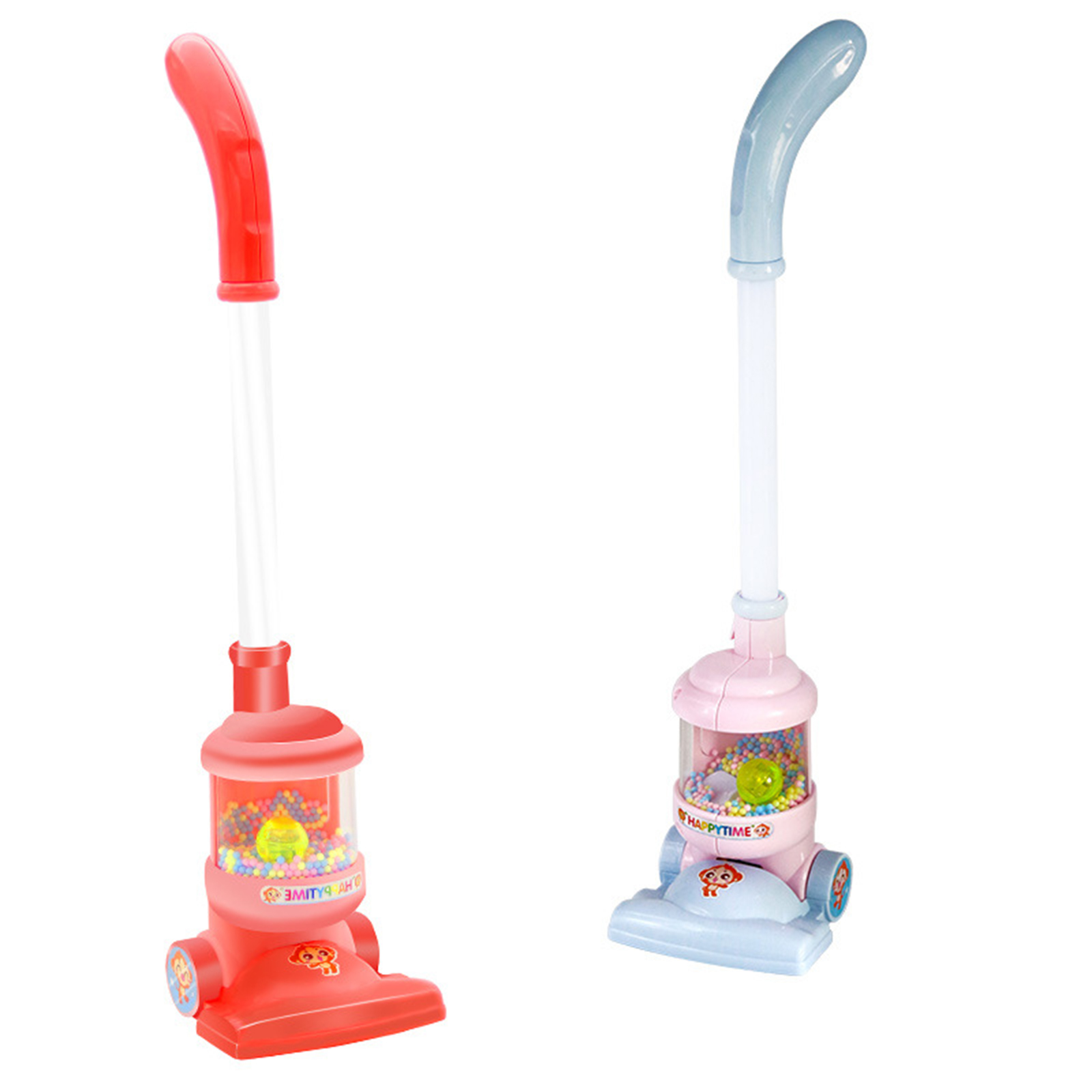 Simulation Electric Vacuum Cleaner Toy & Ball-Popping Action Role Play Toys