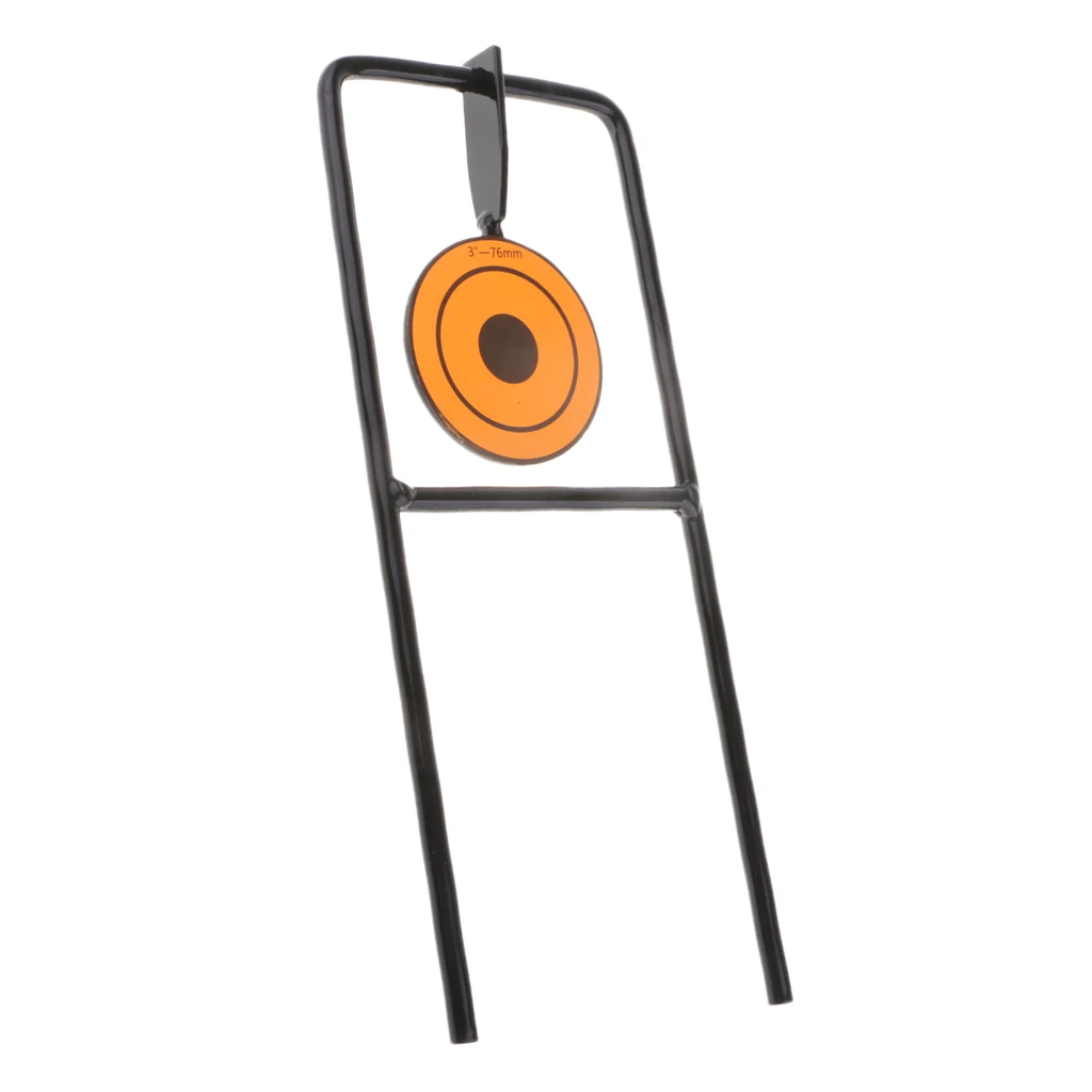Metal Shooting Practice Target Self Resetting Spinners Targets Accessory