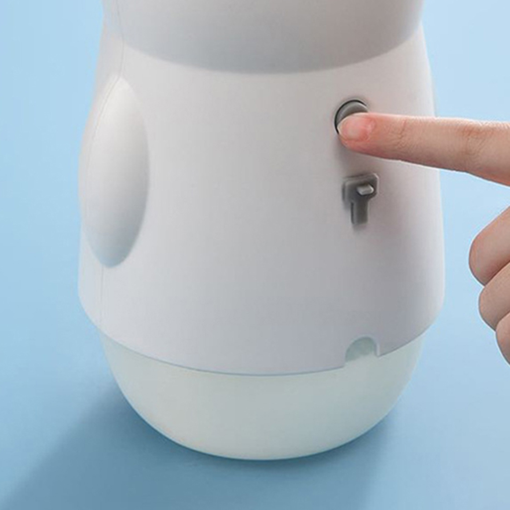 Automatic Soap Dispenser Cute Bear Shape Infrared Sensor Touchless Soap Dispenser 300ml USB Rechargeable Foaming Soap Dispenser