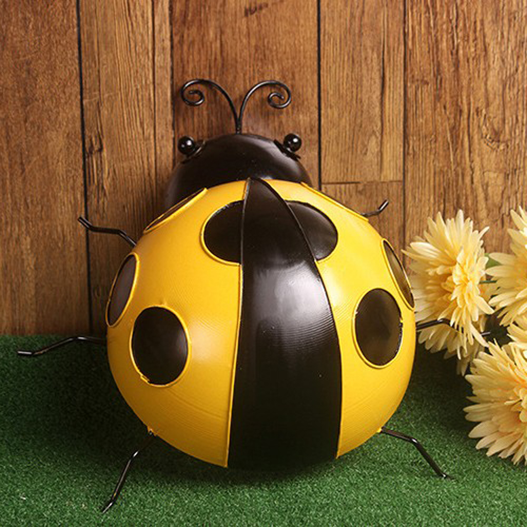 Beetle  Fairy Garden Lawn Ornament Figurine Miniature Dollhouse Decor