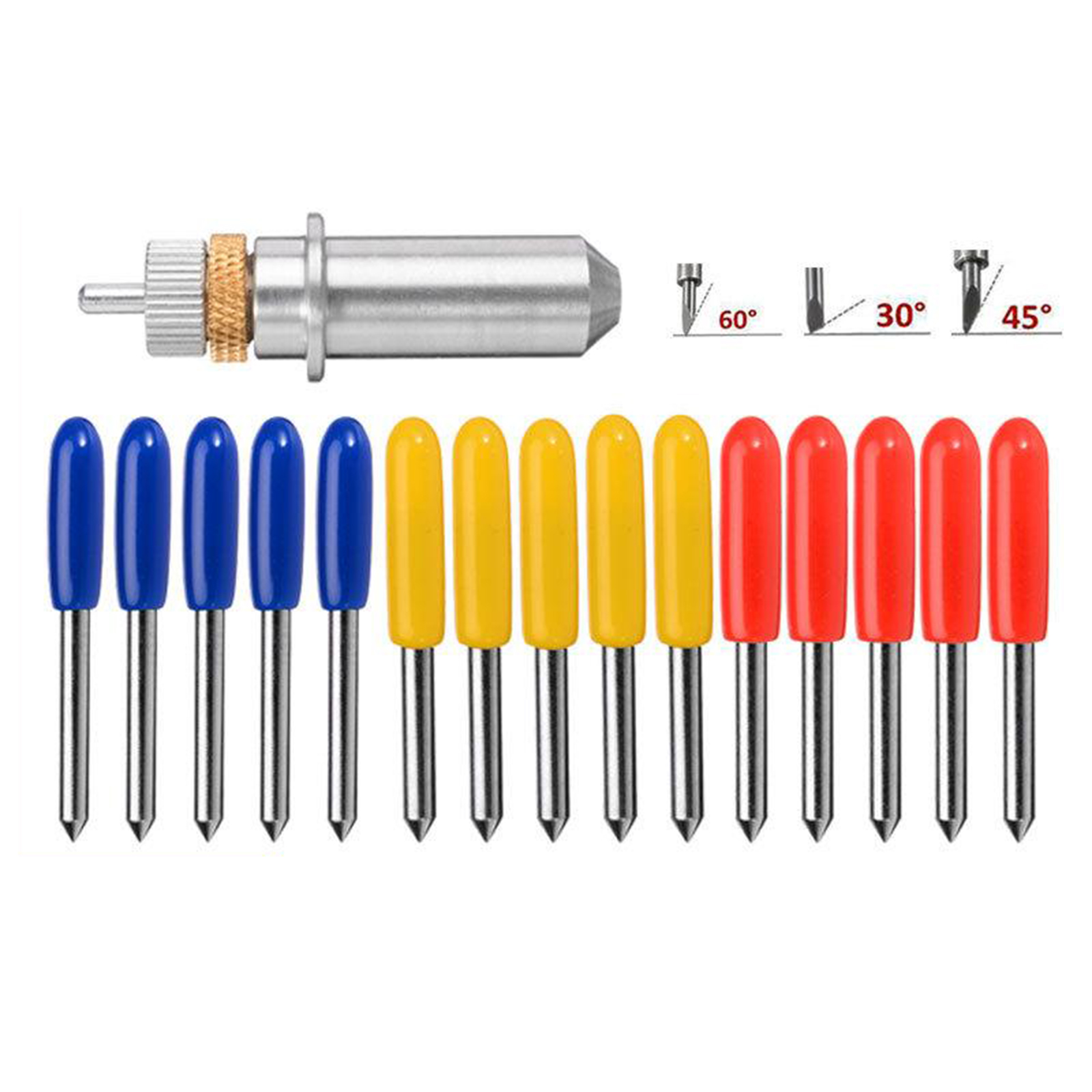 15 Pcs Cutting Blades for Cricut Maker Expression Vinyl Cutter Replacement
