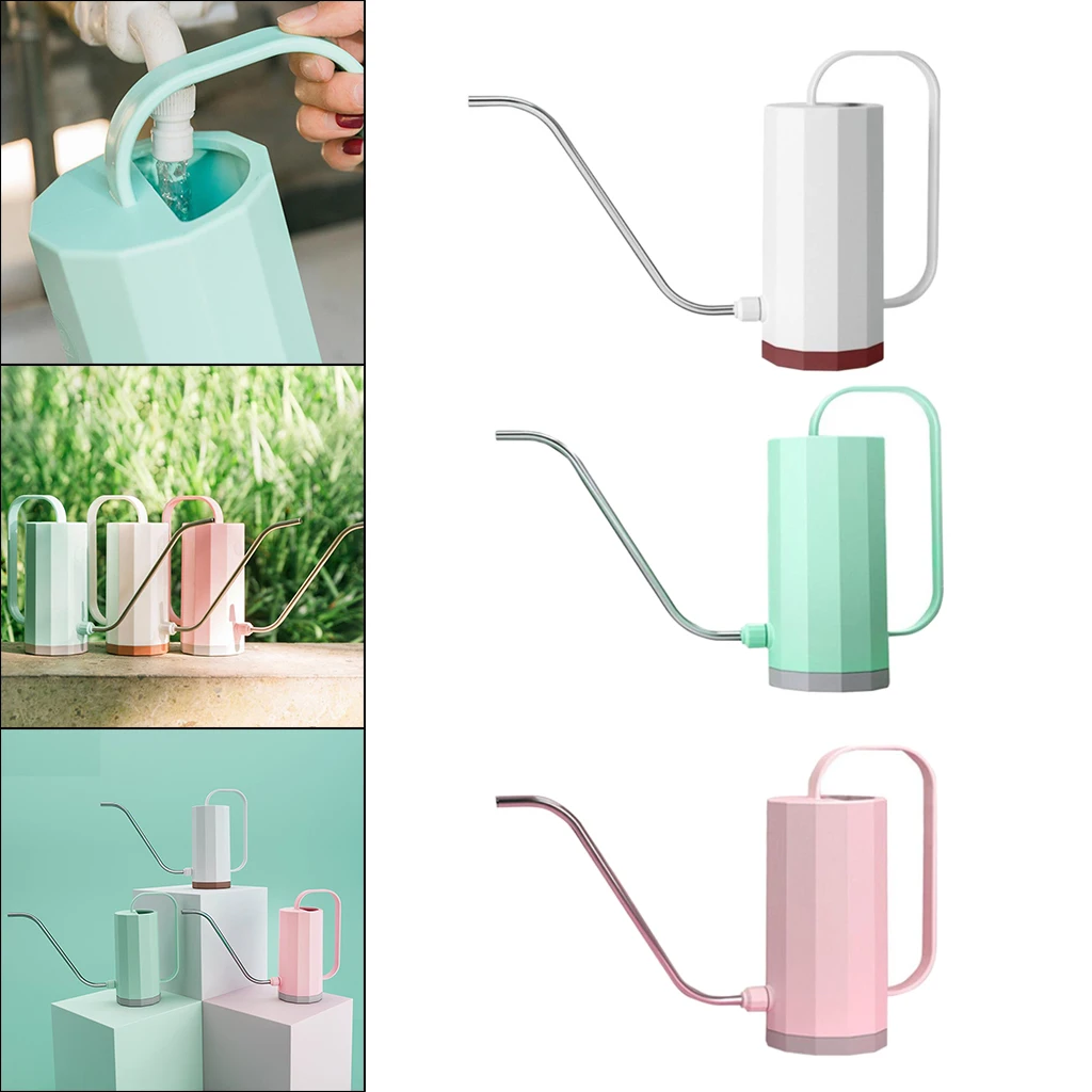 1.2L Watering Can Water Pot Detachable Spout for House Plants Gardening