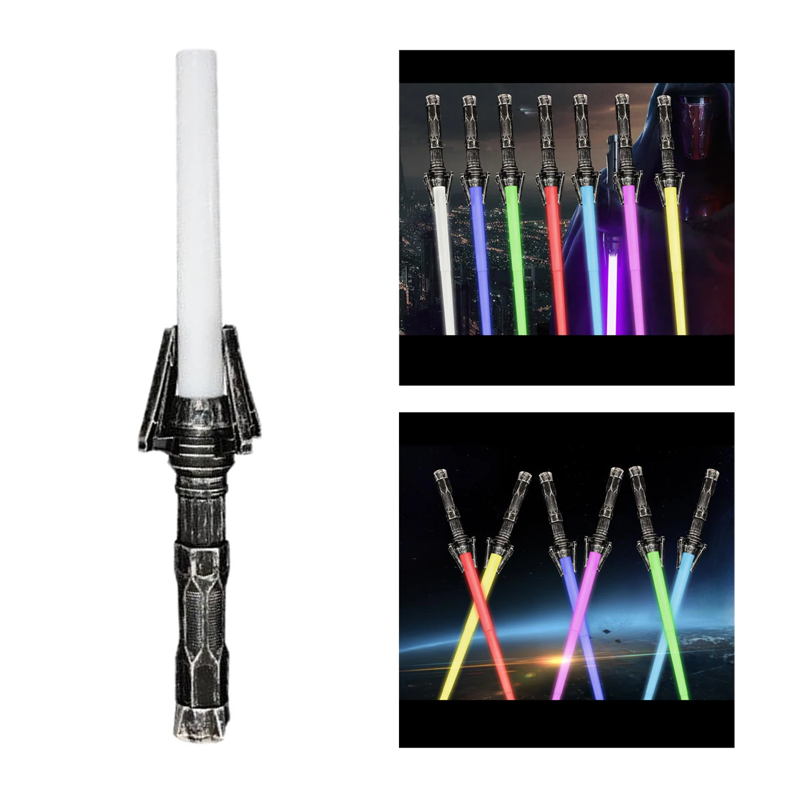 Lightsaber toys for children saber Luminous Sabre  Sword light up led Flashing Sword