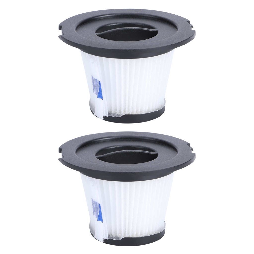 2pcs Filters For Dibea T6 C17 T1 Vacuum Cleaner Replacement Parts White+Black Home Cleaning Tool Accessories High Quailty