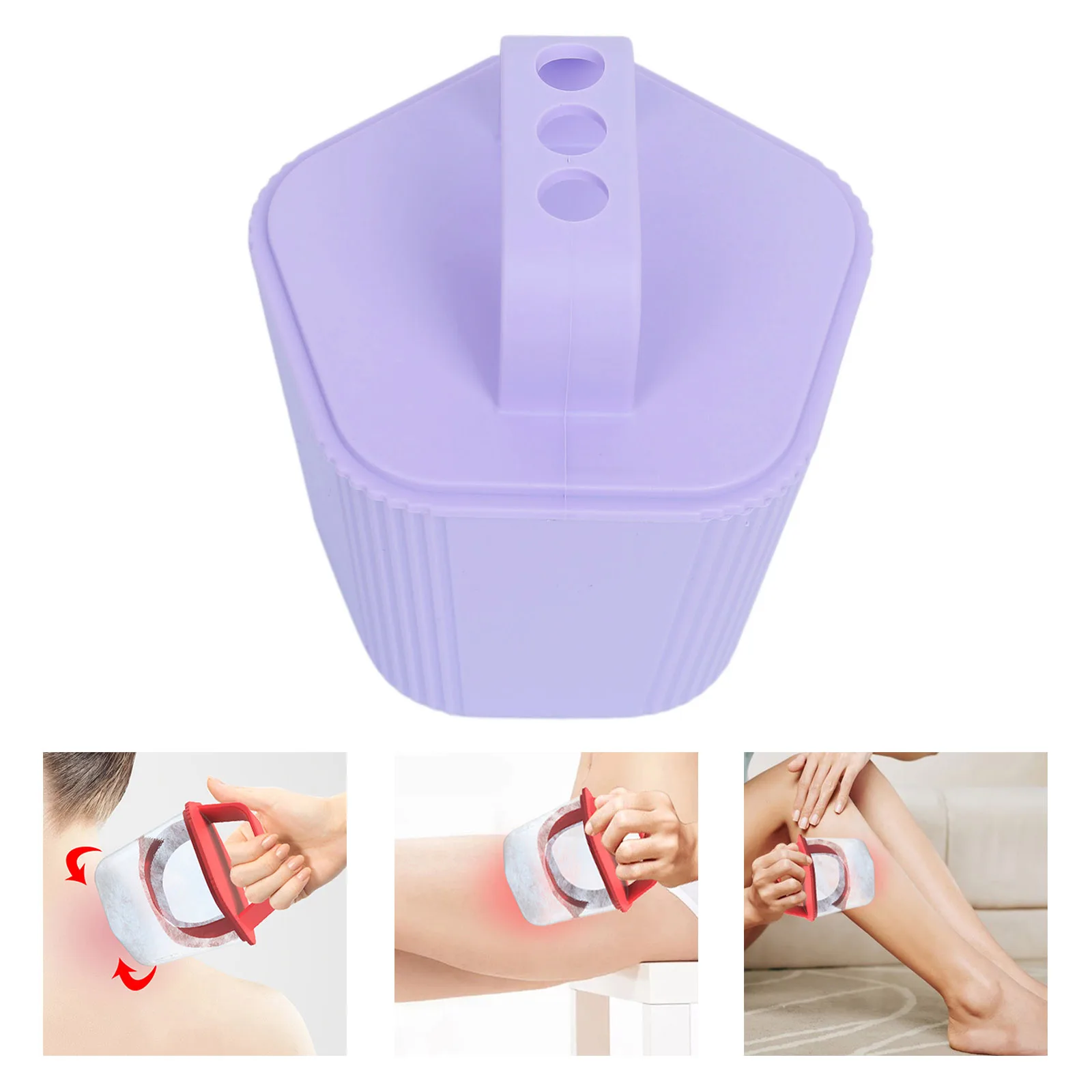 Icing Ice Massage Cups Fitness Cold Massage Roller for Sprains Strains