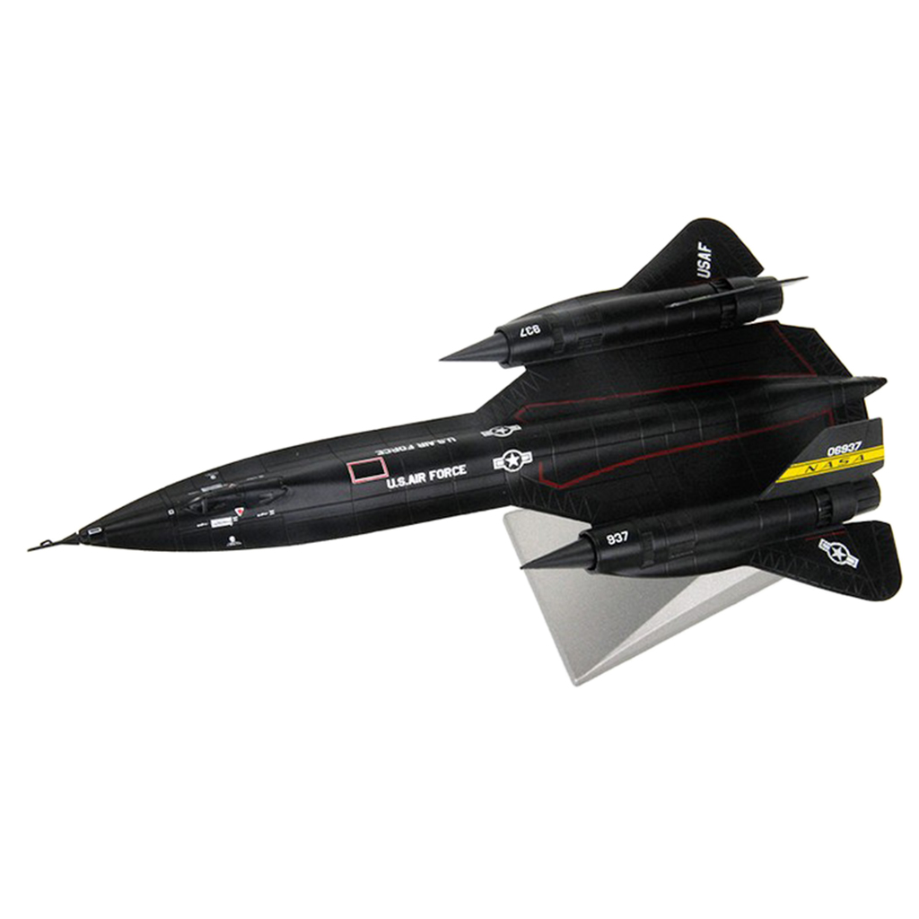 1/144 Scale SR-71A Blackbird Reconnaissance Plane Diecast Toy Home Decor