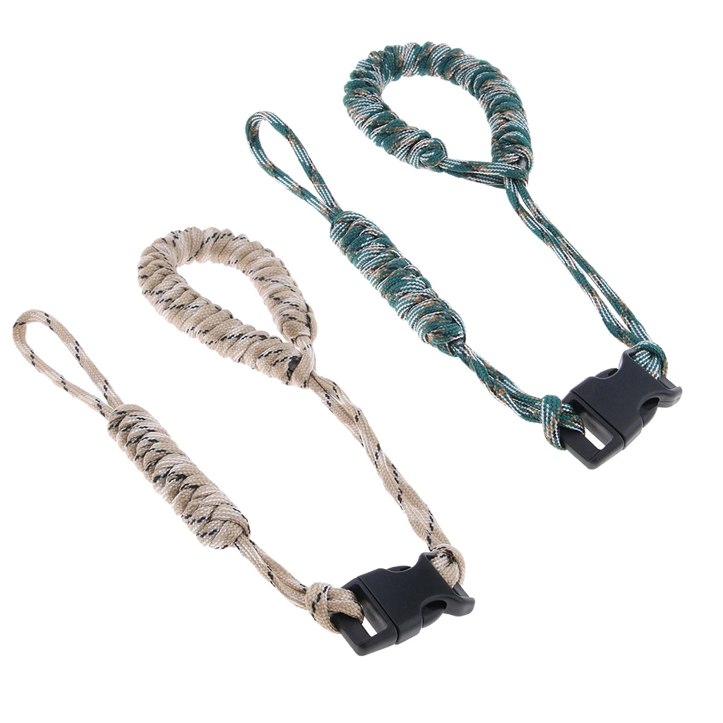 2pcs Classic Camera Wrist Lanyard Strap Braided Paracord Strong Weave Cord