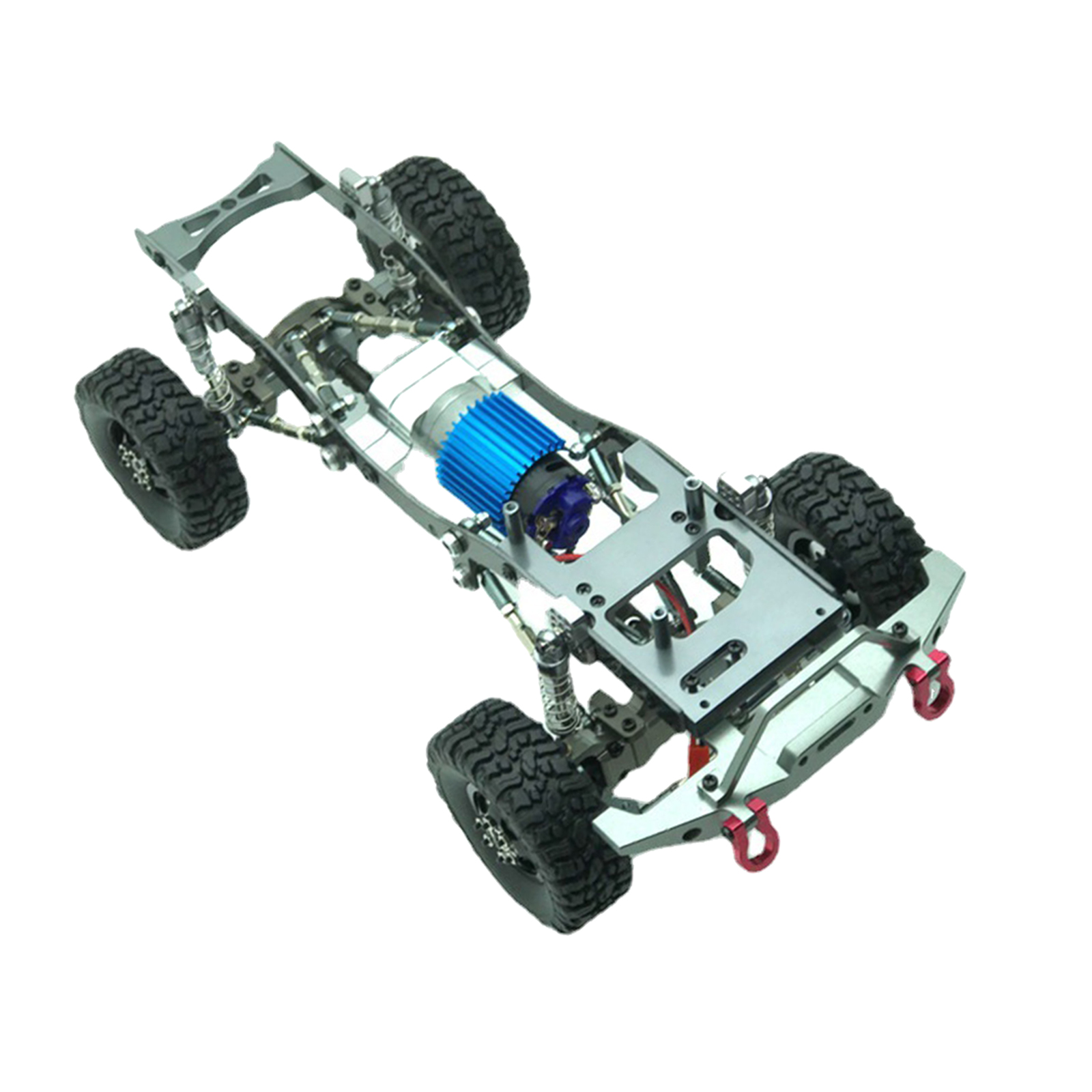 Steel Metal Frame Kit For WPL C14 C24 1:16 Semi-Pickup Truck with 4 Wheels