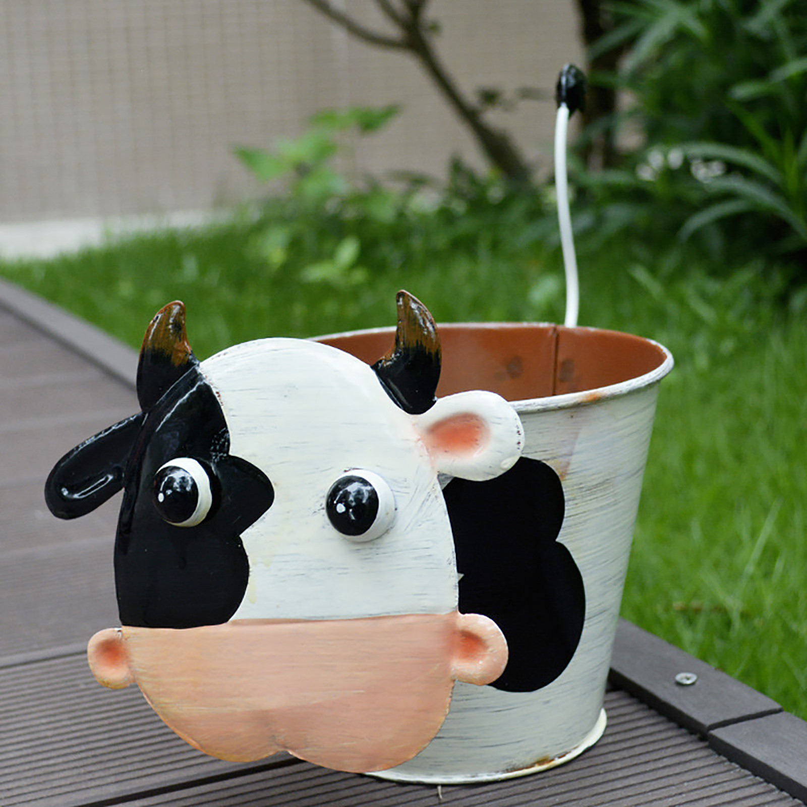 Animal Iron Flower Pot - image Hb78a561eb8c345b4b12c06035342d9ffJ on https://belltowercn.com