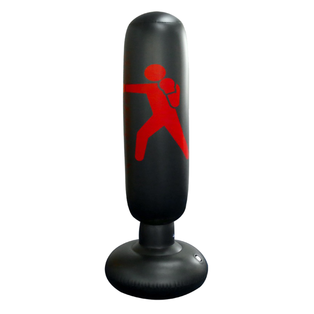 63 Inch Inflatable Boxing Punching Bag, Fitness Punching Bag for Kids Adult,