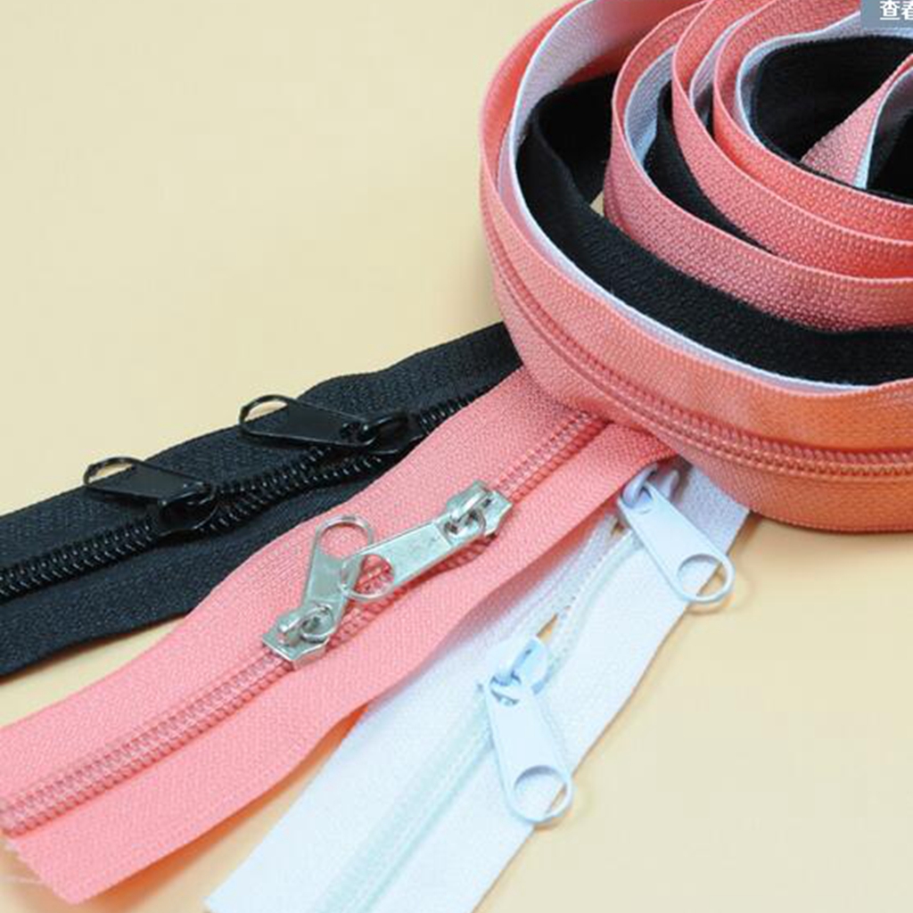 9pcs New Metal Fix Zipper Zip Sliders  Instant Repair Kit Replacement