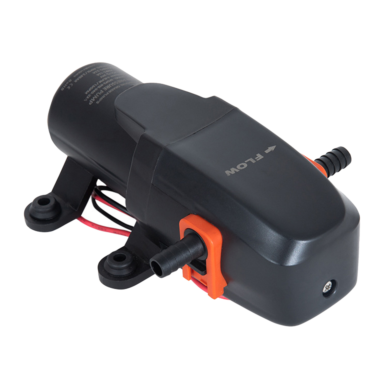 Water Diaphragm Pump, 1.5GPM 40PSI, Sprayer Pump with Pressure Switch, for RV Camper/Marine/Boat/Caravan High Performance