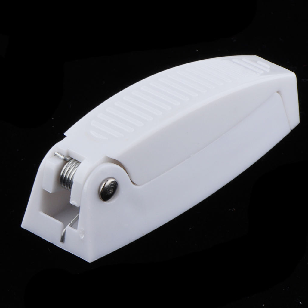 White RV Plastic Baggage Door Catch Holder Motorhome Camper Trailer Travel Latch