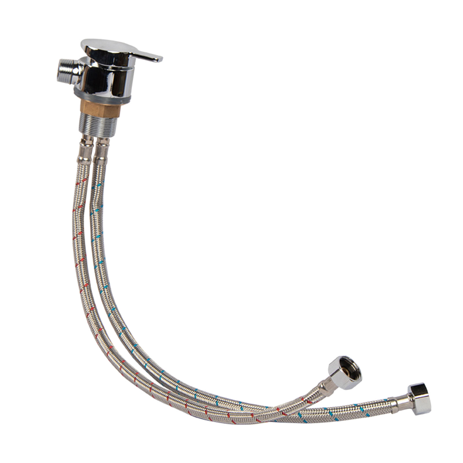 1Set 316 Stainless Steel Hot & Cold Faucet Spray Hose Repalcements for RV Trailer Campervan Boat