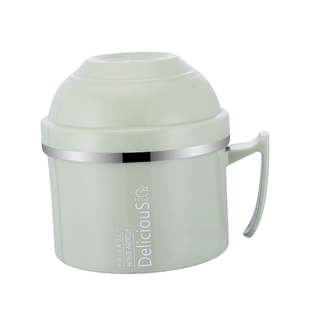 Durable Stainless Steel 3 Tier bento Lunch Box Fastfood Cup W Soup Bowl New