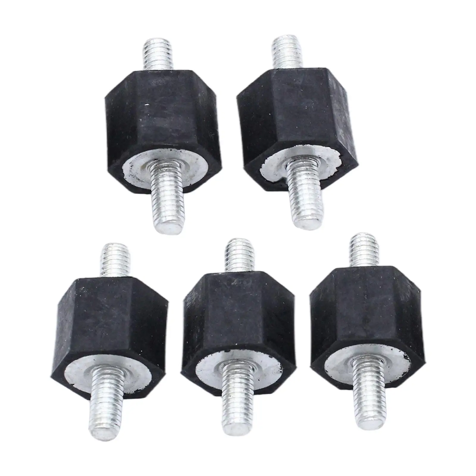 5 Pieces Fuel Pump Engine Cover Rubber Mounts Isolator Mounts for Golf MK2 Engine Panel