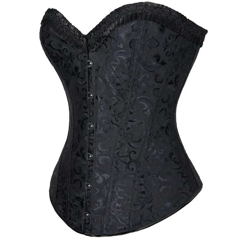 spanx underwear Sexy Women Lace Corset Bustier Top Corset Shaper Plus Size Corsets and Bustiers Tops Corset Boned Waist Trainer Body Shaping tummy control shapewear