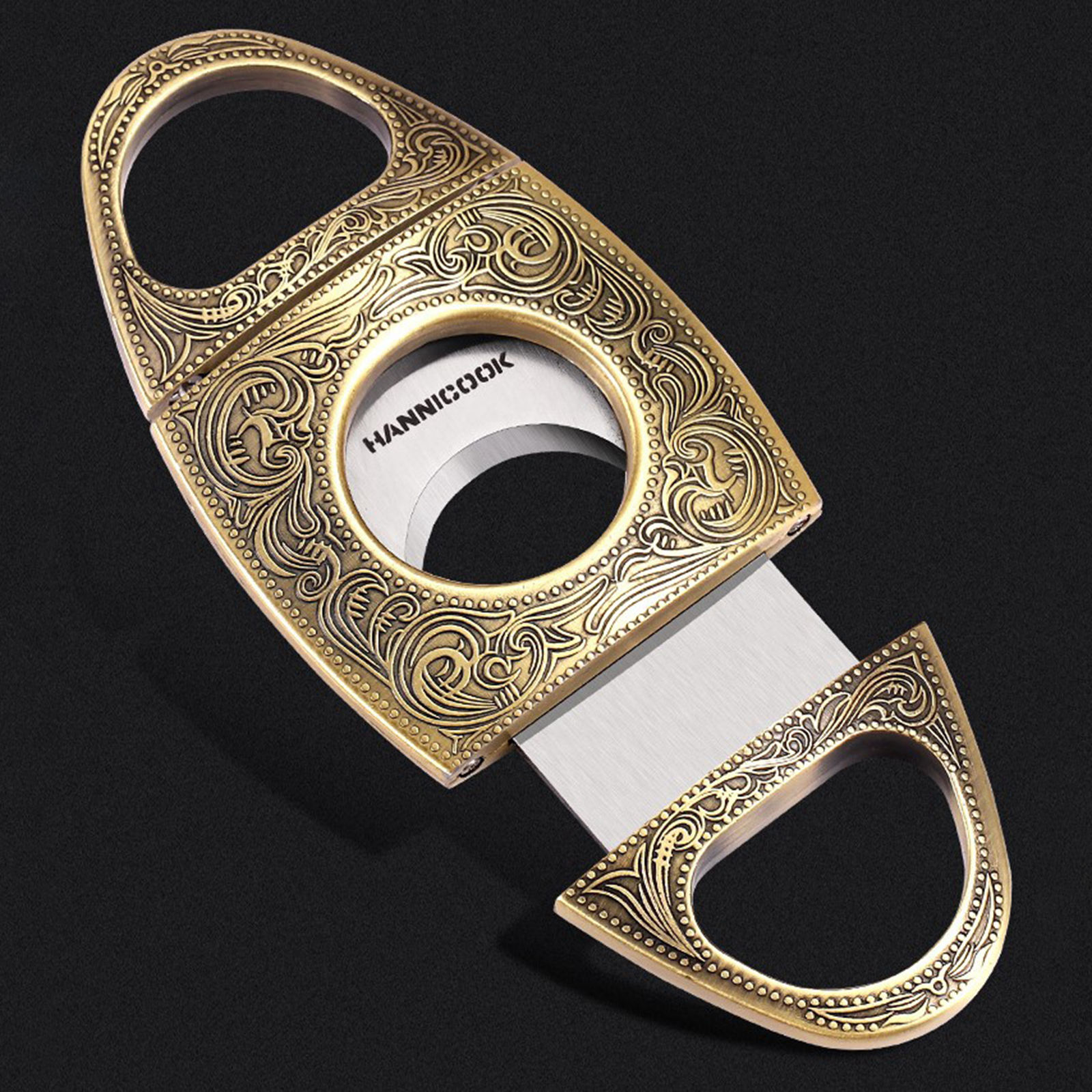 Cigar Cutters  Double Edge Cigars Guillotine Scissor Father's Day Gift