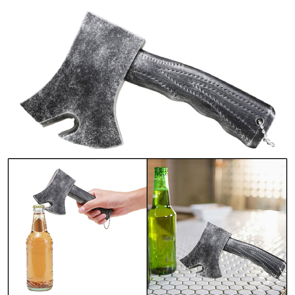 Creative Retro Beer Bottle Openers Multifunction Axe Shaped Beer Long Handle Beer Bottle Opener