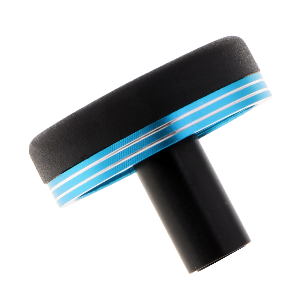 Aluminum Alloy + Rubber Butt End  (Custom Rod Building Component)