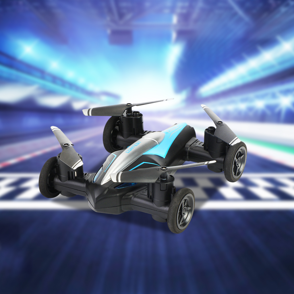 Professional 2in1 Racing Flying Car Quadcopter Air-Ground Cars Speed Switch