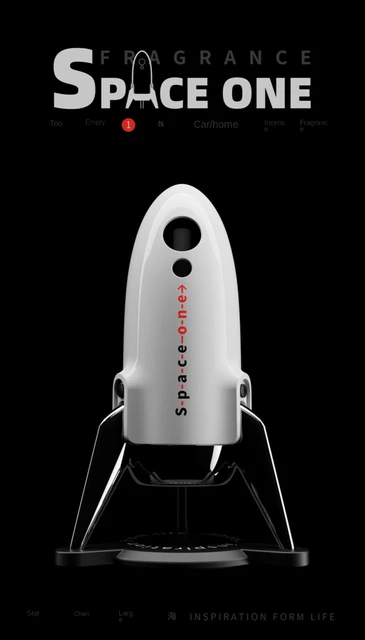 New Style Space Series Rocket Car Air Freshener Purifier Auto