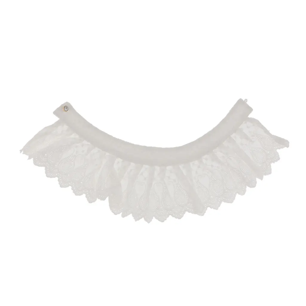 Womens Fashion Necklace Peter Pan Lace Detachable Lapel Shirt False Collar