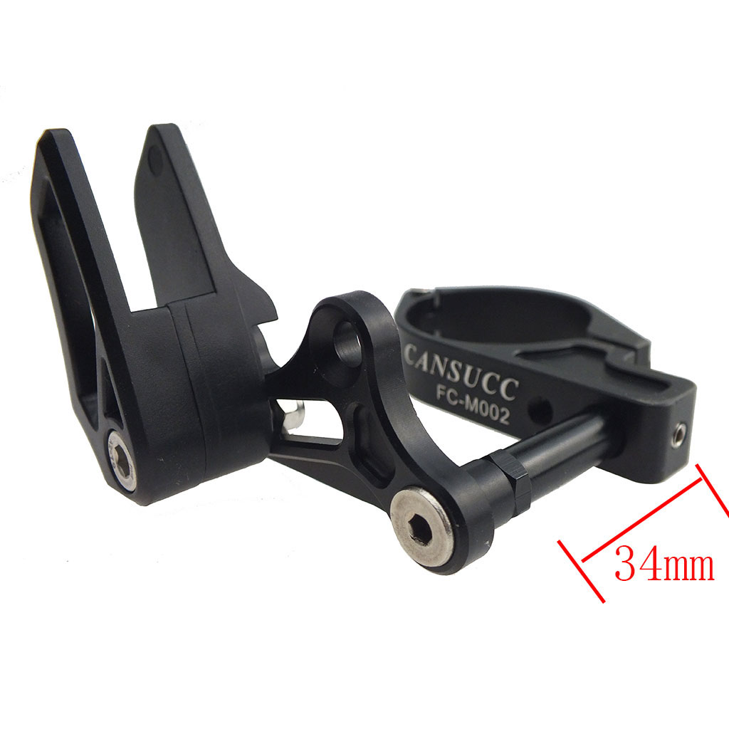 Bike Chain Guide, Mini Clamp On (31.8-35mm) - Superlight Aluminium Alloy