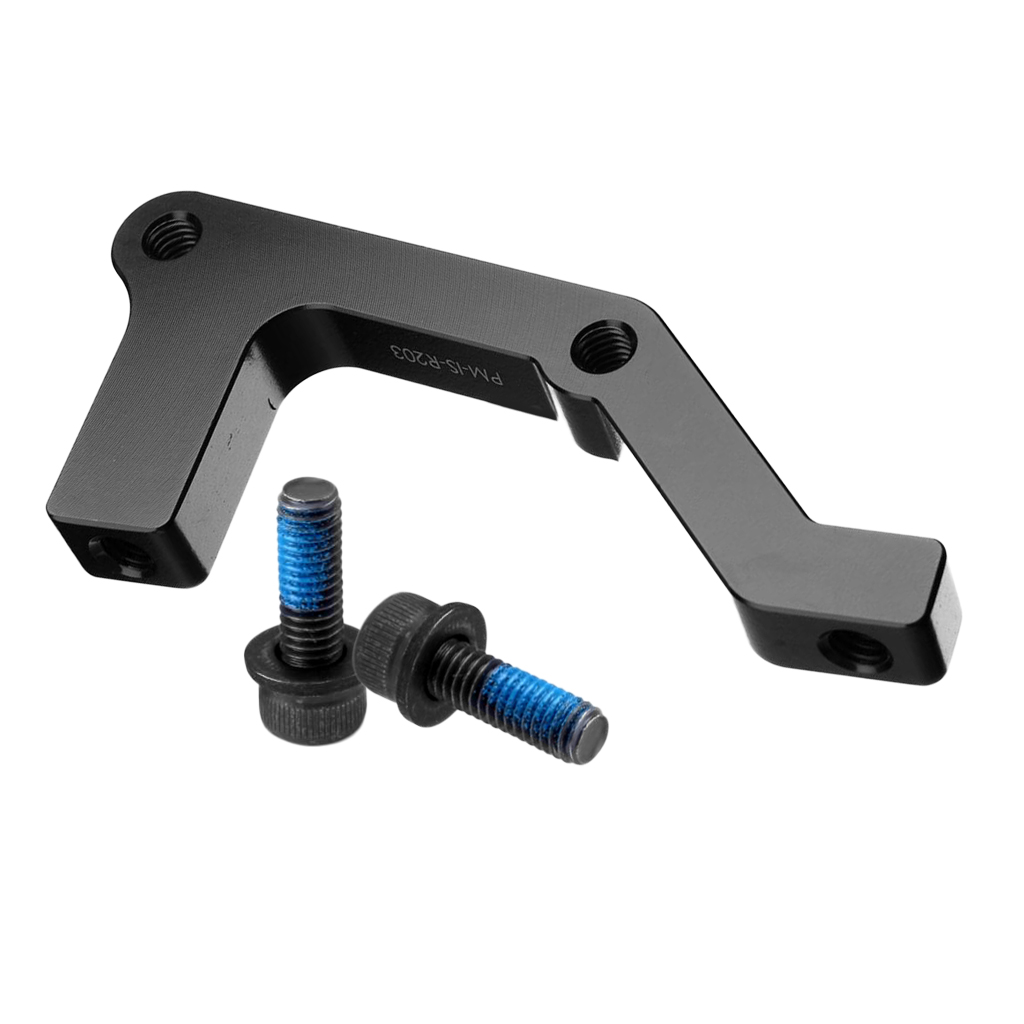 Aluminum Disc Brake Caliper Mount Adapter - Front - Fork 180mm Frame 160mm (