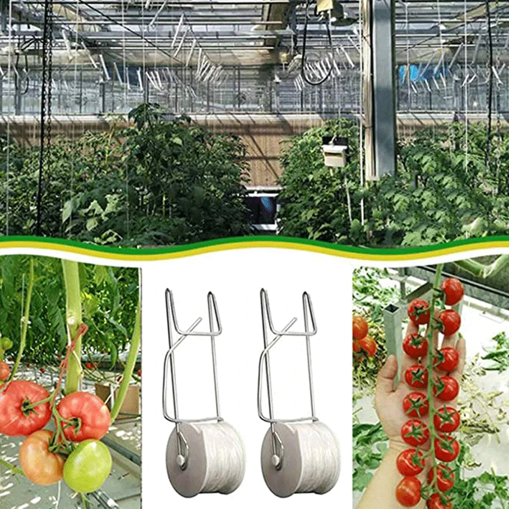 Twine para Tomate Plant, Estufa Jardinagem, Ferramenta