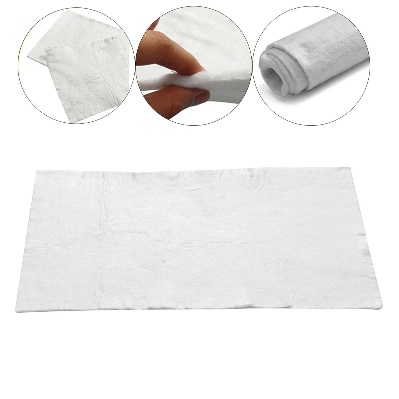 Fiberglass  Packing Exhaust Muffler Pipe Mat Kit 100x50cm for ATV