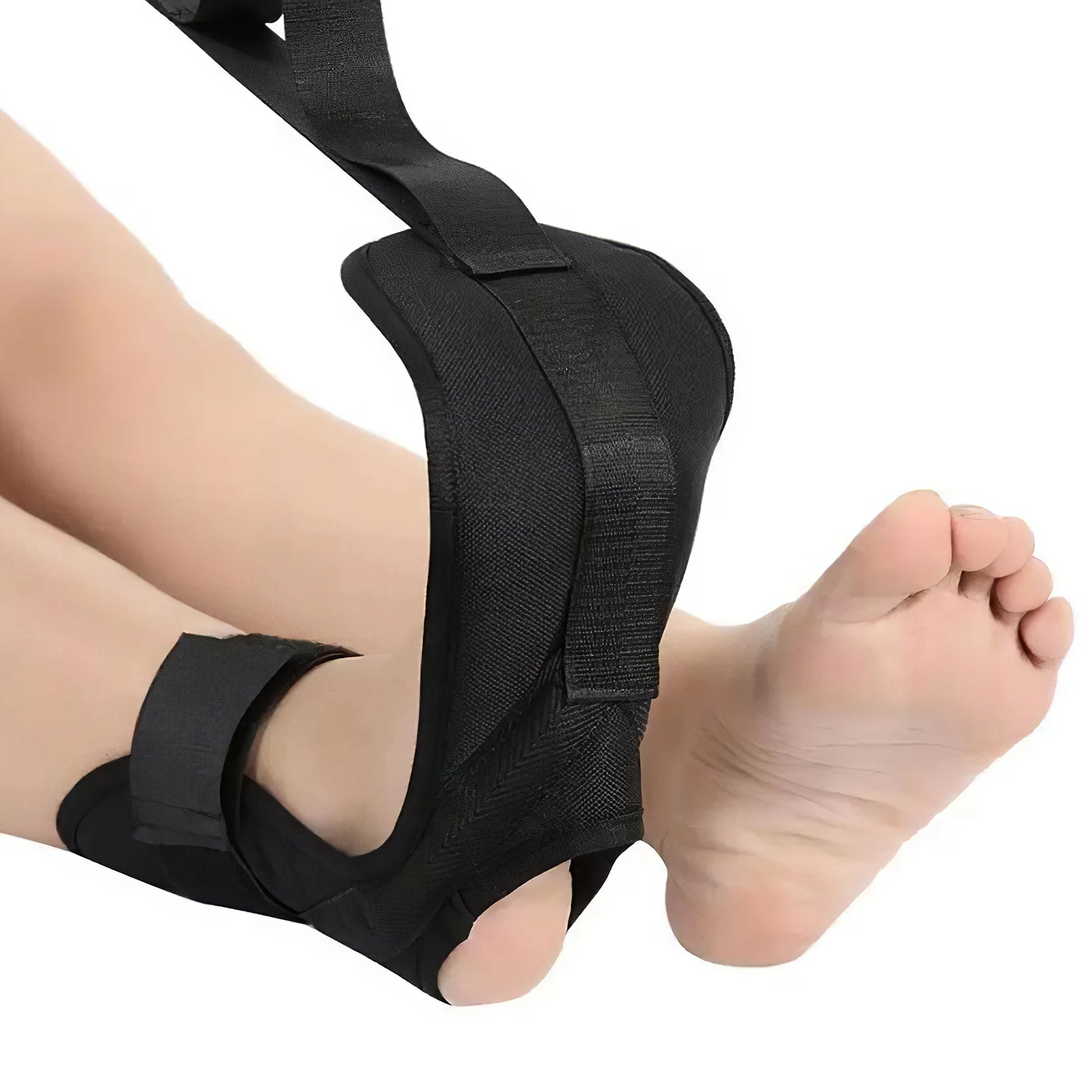 7 Loops Yoga Ligament Stretching Belt Foot Stretcher Ankle Correction Strap Knee Stretcher Leg Stretcher Strap Calf Stretcher