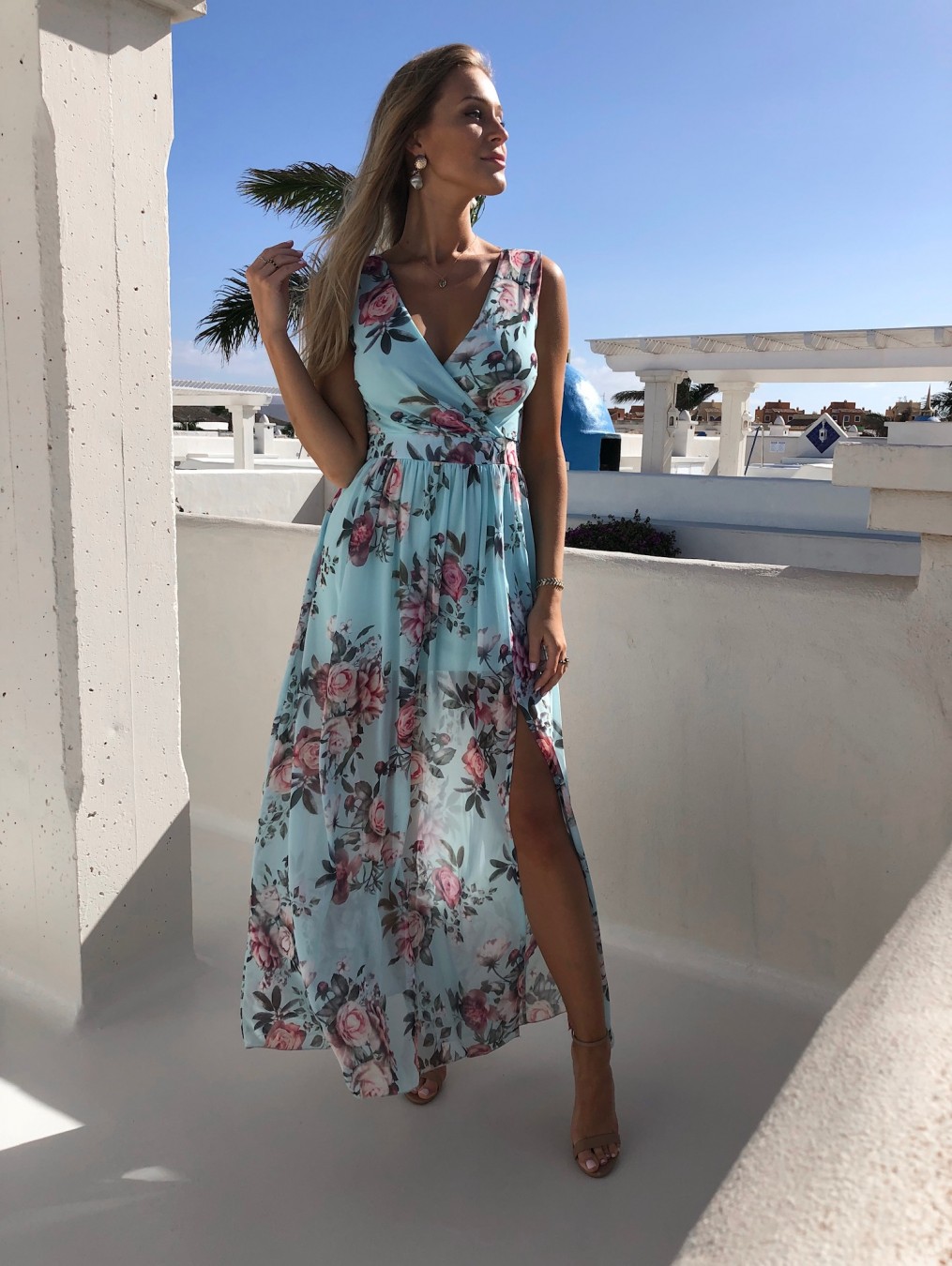 boho beach party dress