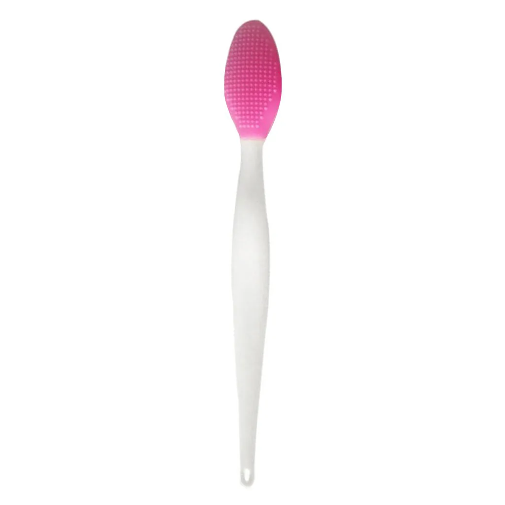 Handheld Silicone Cleaning Brush Peeling Blackhead Removing Make Up Brush