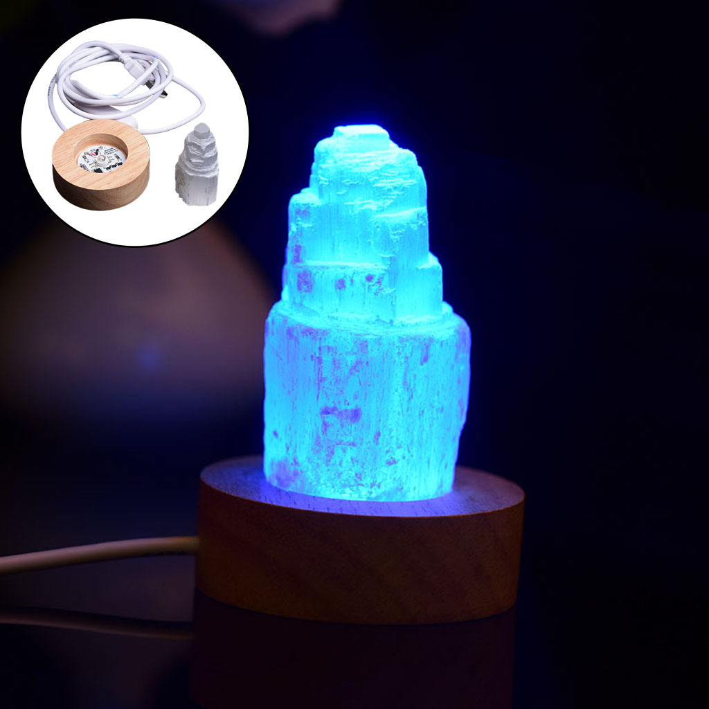 selenite led lamp