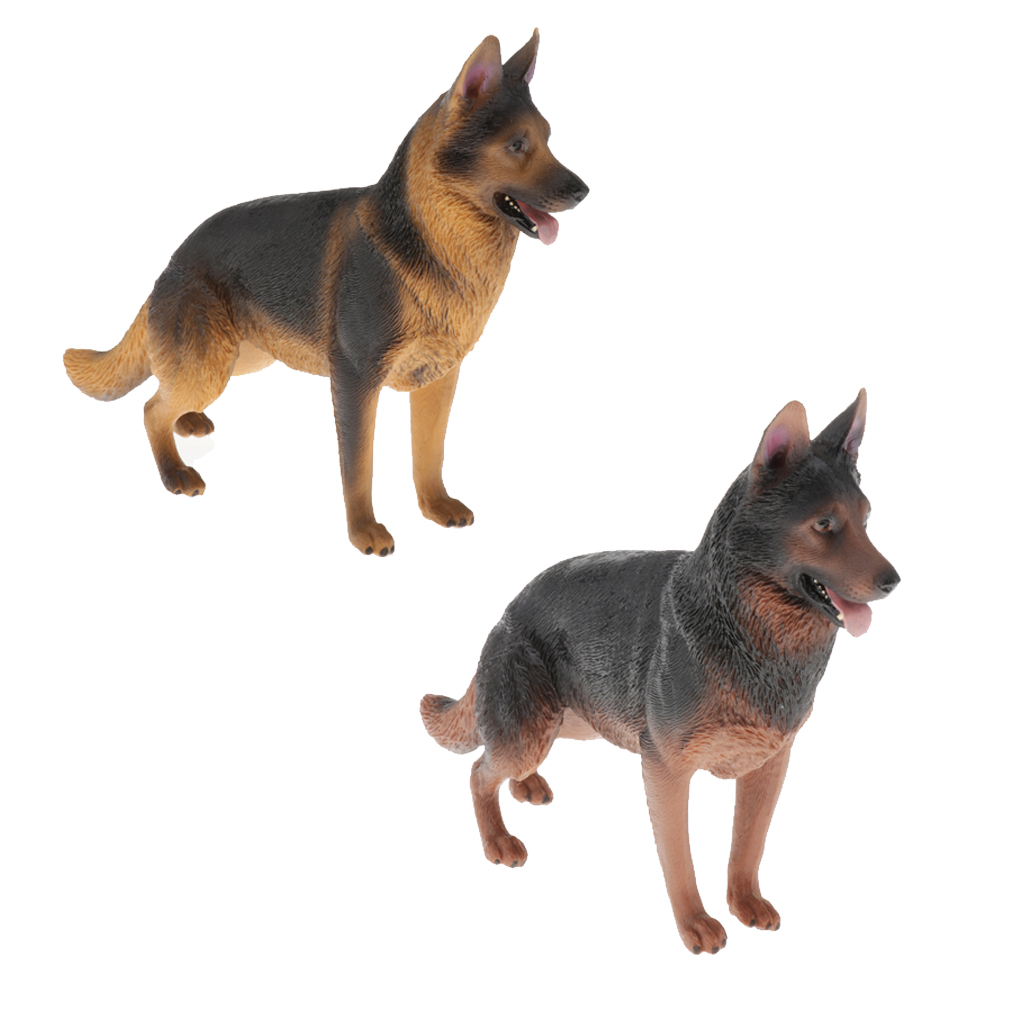 Brinquedo para Decoração de Casa Sala de Estar Realista Animal Brinquedo Figuras Quarto Escritório Decoração-selecione Cores Cão 6 High Quality Brinquedos e hobbies