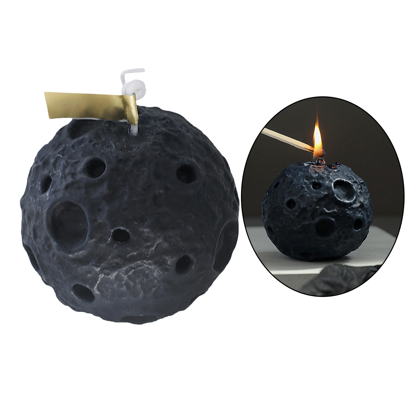 Scented Candles Moon Aroma for Kitchen Party Supplies Desktop Decoration Wedding Present