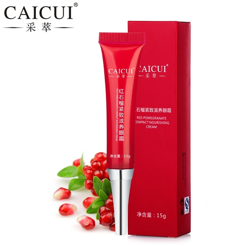 Best of CAICUI Red Pomegranate Anti Puffiness Eye Cream Remove Dark Circles Anti Wrinkle Aging Moisturizing Eye Care Reviews & Tips