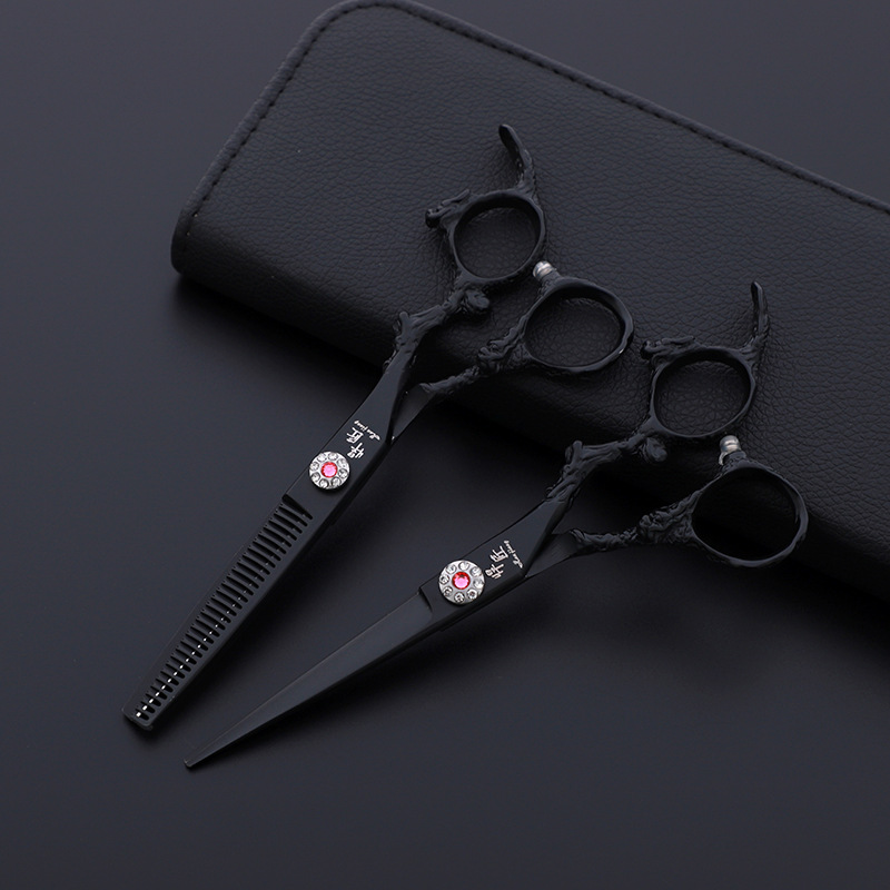 Polegadas para Tesouras do Estilista do Cabelo Antiderrapante e Desgastar-resistente Especiais do Cabeleireiro de 6 Tesouras 17 Cheap Tesouras de cabelo