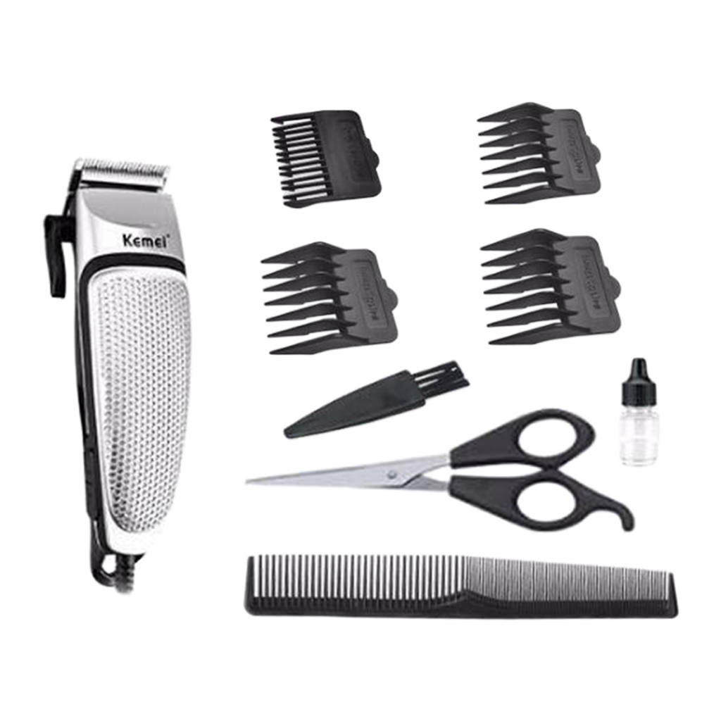 Mens Electric Hair Cutting Clipper Trimmer Shaver Rechargeable Grooming Kit electric hair cutting machine