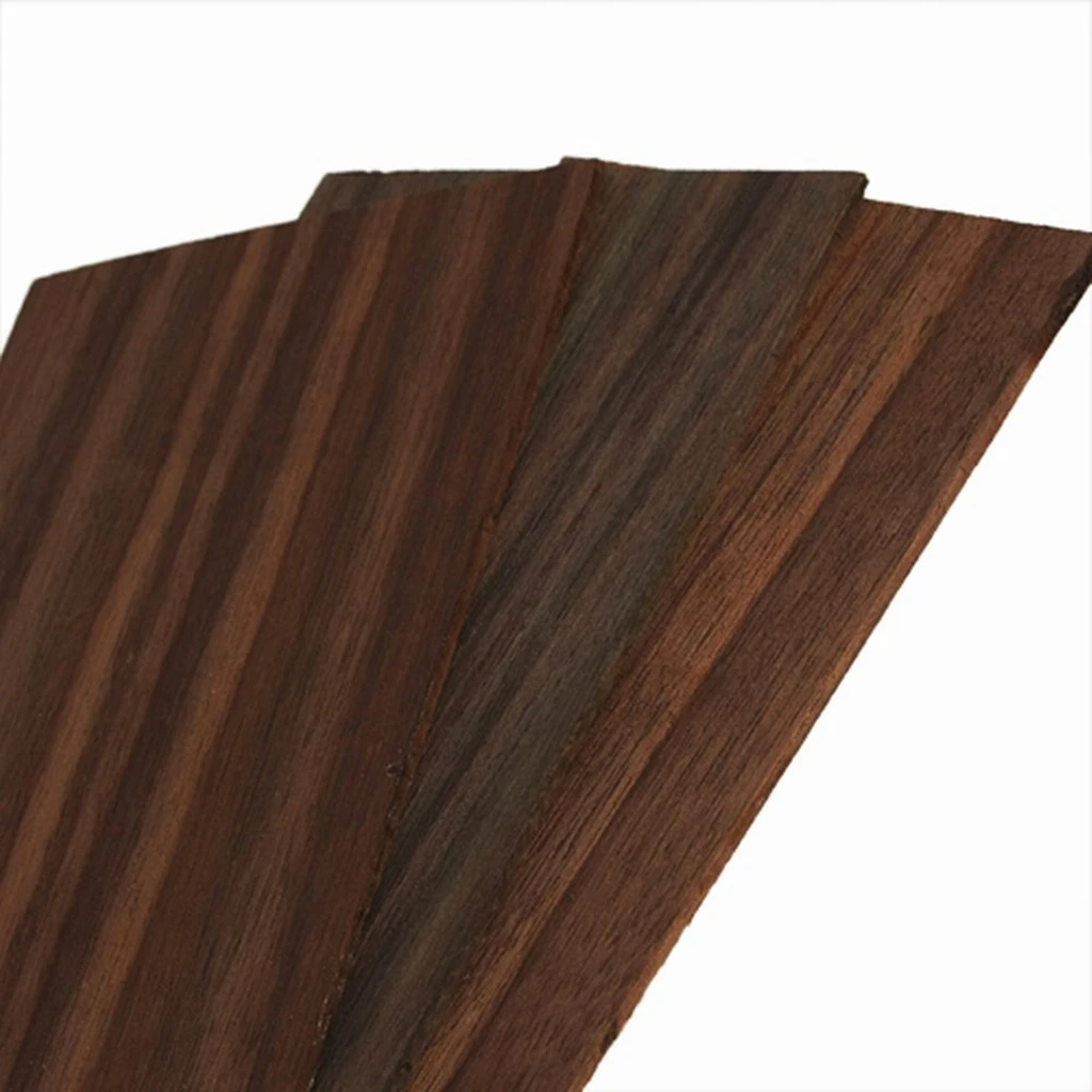 Tooyful 3Pcs Rosewood Head Veneer Headplate Headstock 200x88mm Luthier Tonewood DIY for Acoustic Classic Guitar Making