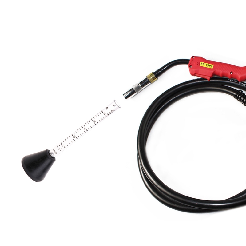 Argon Co2 Gas Flow Meter Peashooter Skala Tester Messen Für Mig Tig Schweißer Schweißen Drop Verschiffen – Detail 3