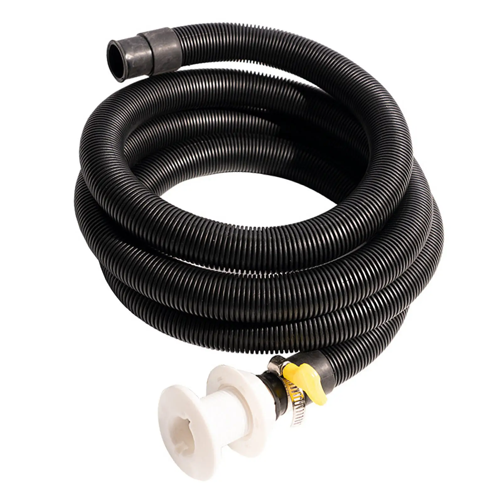Boats Bilge Pump Hose  6.6 FT with Clamps And Thru-Hull Fitting
