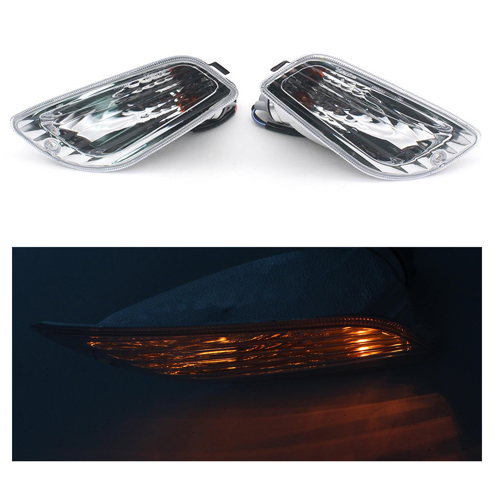 Front Turn Signal Light Lamp Universal For Vespa LX 50 125 150 Accessories