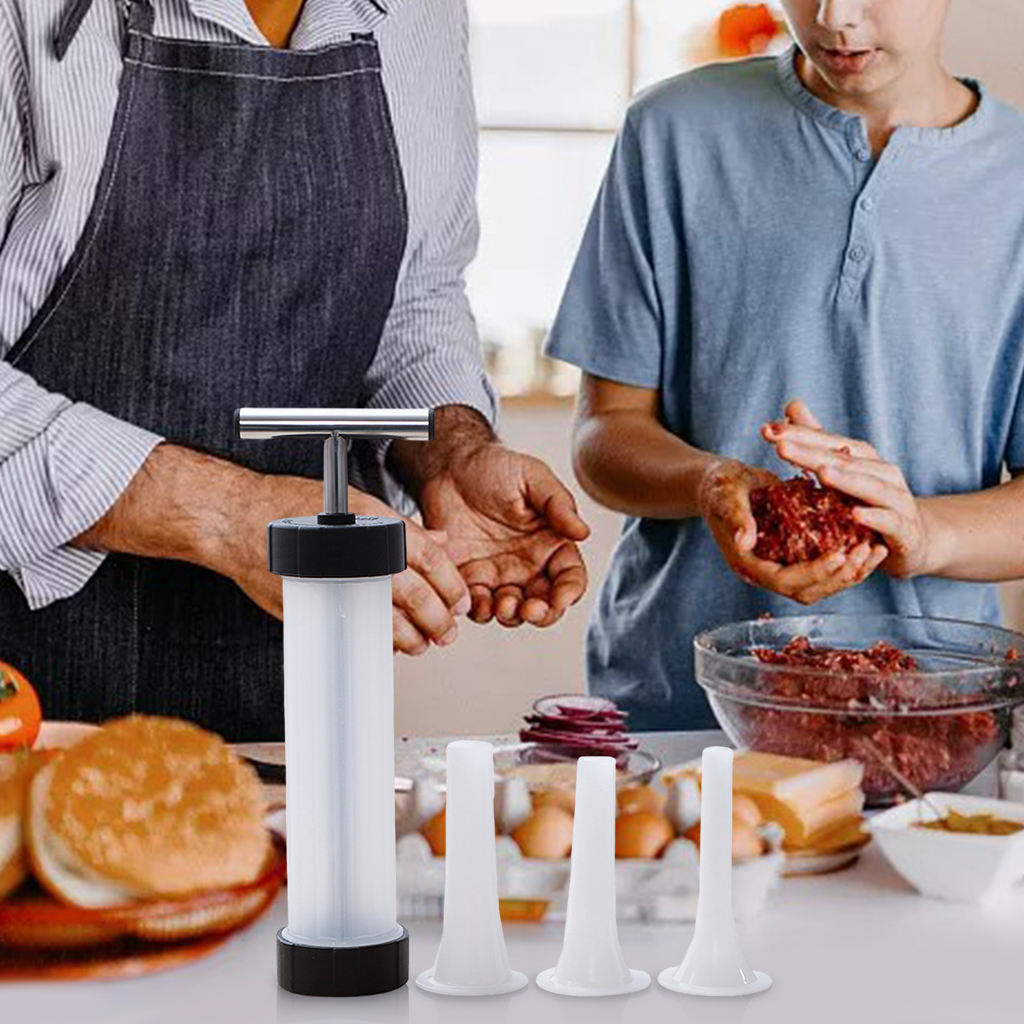 Manual Sausage Maker Sausage Machine Sausage Press Churro Machine for Kitchen Household
